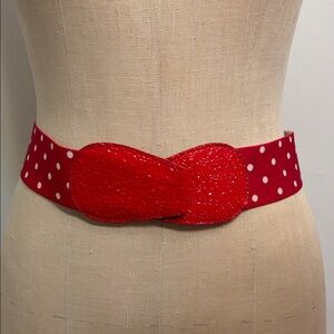 Red Polka Dot Belt